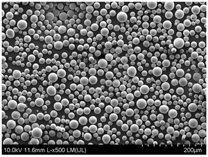 Титановый алюминиевый сплав (TI47AL2CR2NB) -сферический порошок
